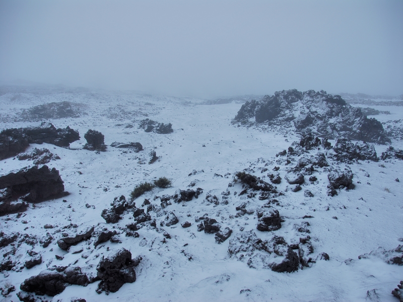 Neige à La Réunion