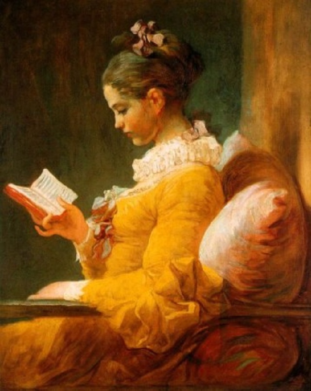 La lectrice de jean honore fragonard